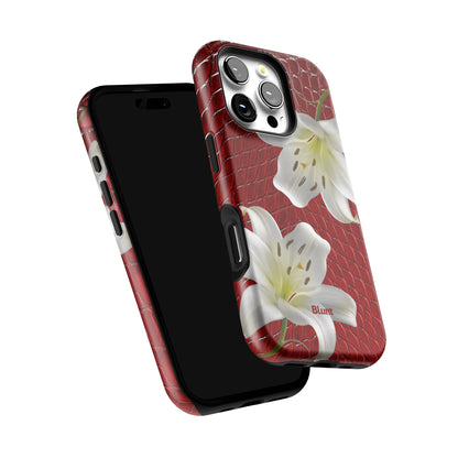 Crimson Lily iPhone Case gallery - Iphone_16_Pro_6
