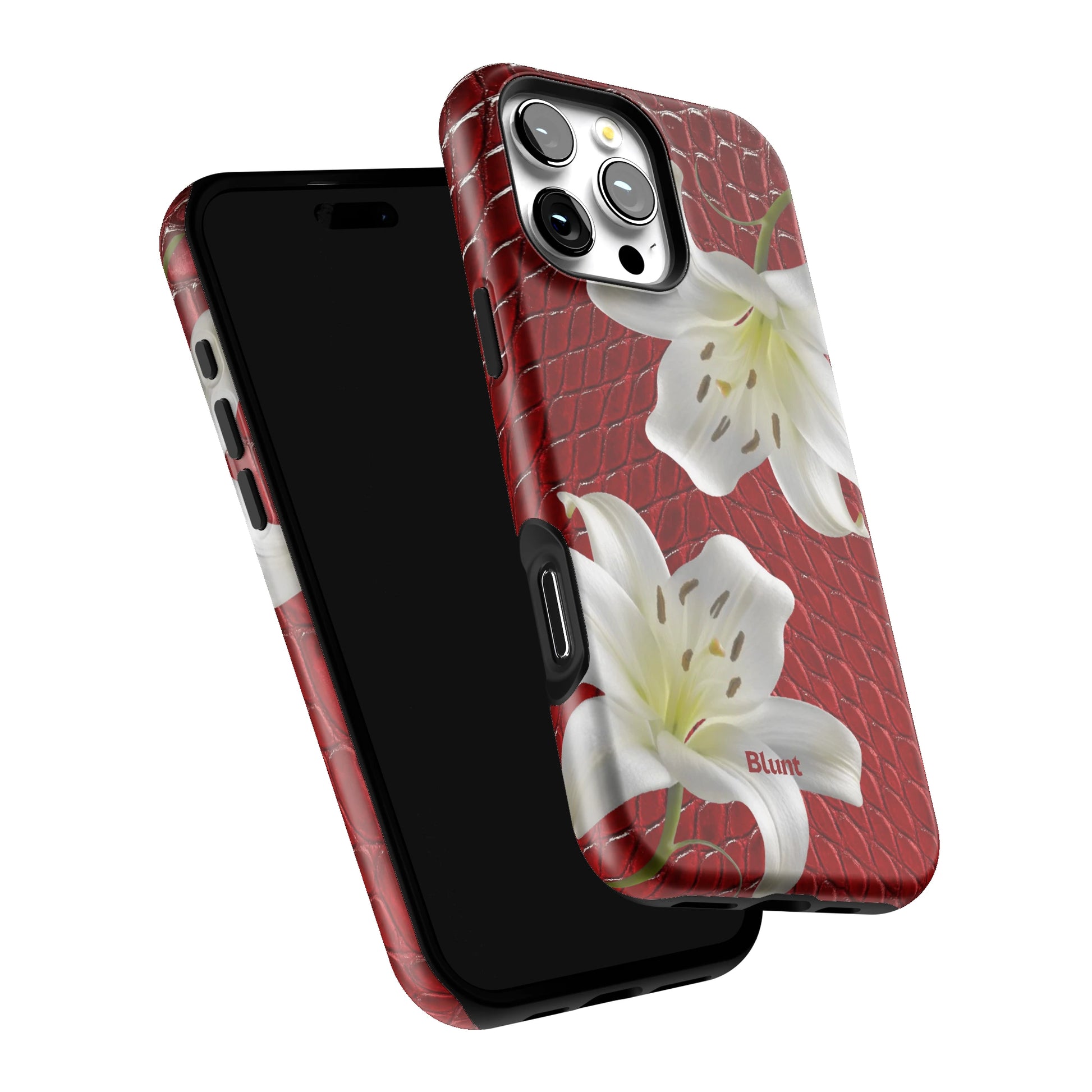Crimson Lily iPhone Case gallery - Iphone_16_Pro_Max_6