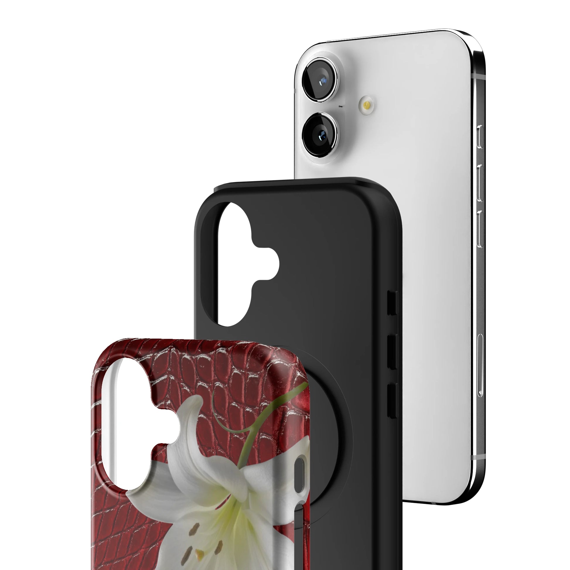 Crimson Lily iPhone Case gallery - Iphone_17_Iphone_3
