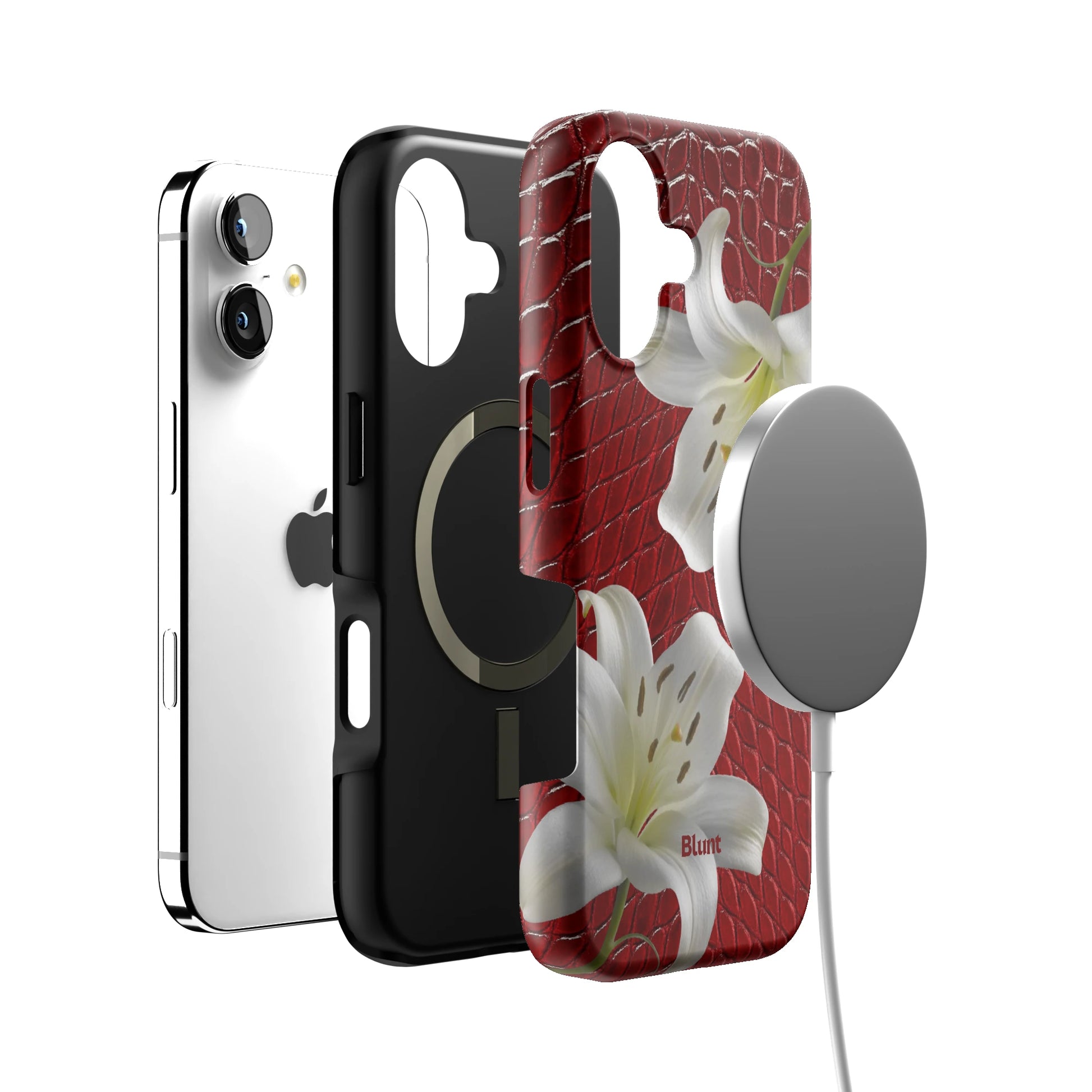 Crimson Lily iPhone Case gallery - Iphone_17_Iphone_4