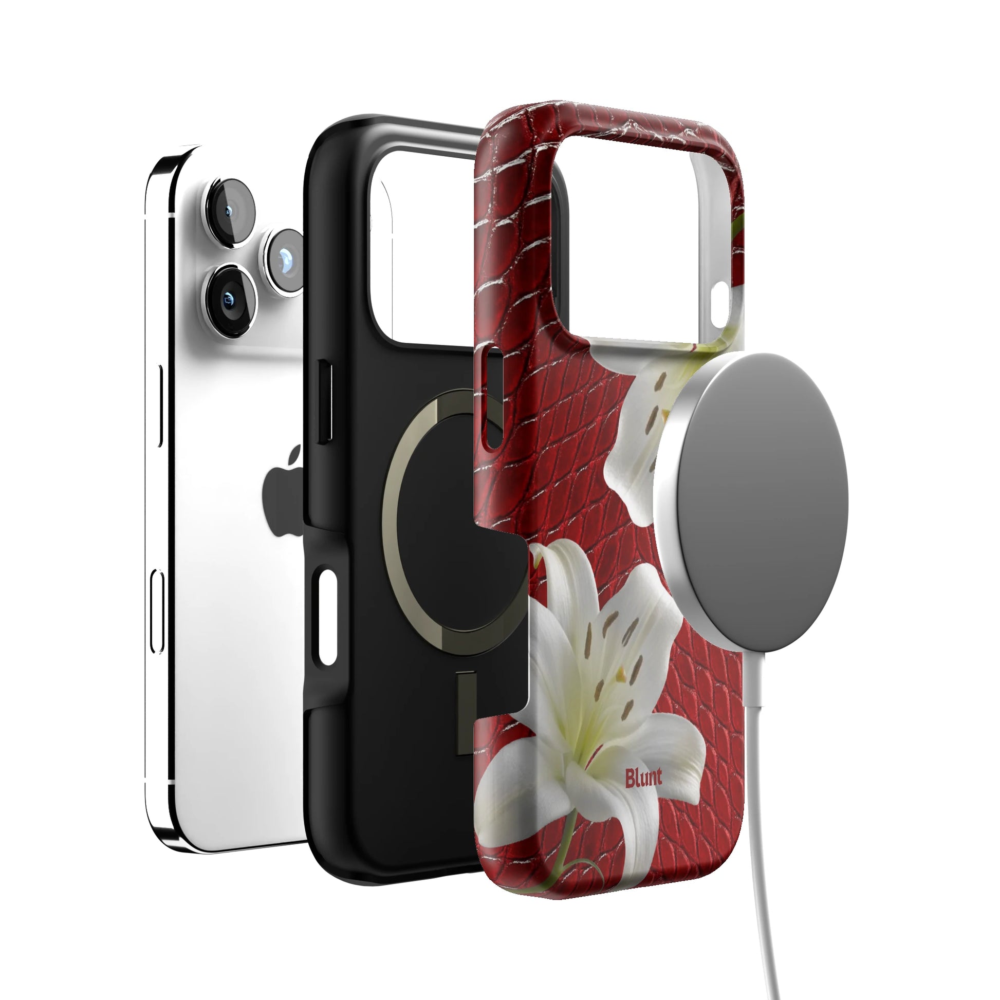 Crimson Lily iPhone Case gallery - Iphone_17_Pro_4