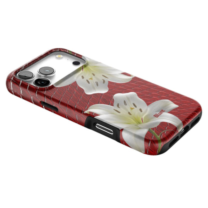 Crimson Lily iPhone Case gallery - Iphone_17_Pro_Max_2