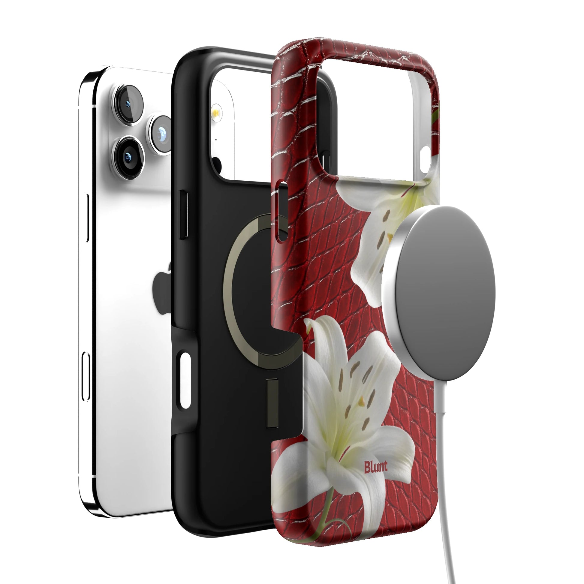 Crimson Lily iPhone Case gallery - Iphone_17_Pro_Max_4