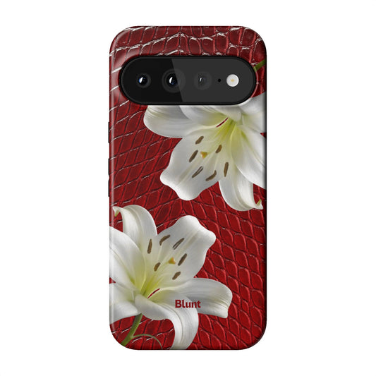 Crimson Lily Pixel Case - Blunt Cases