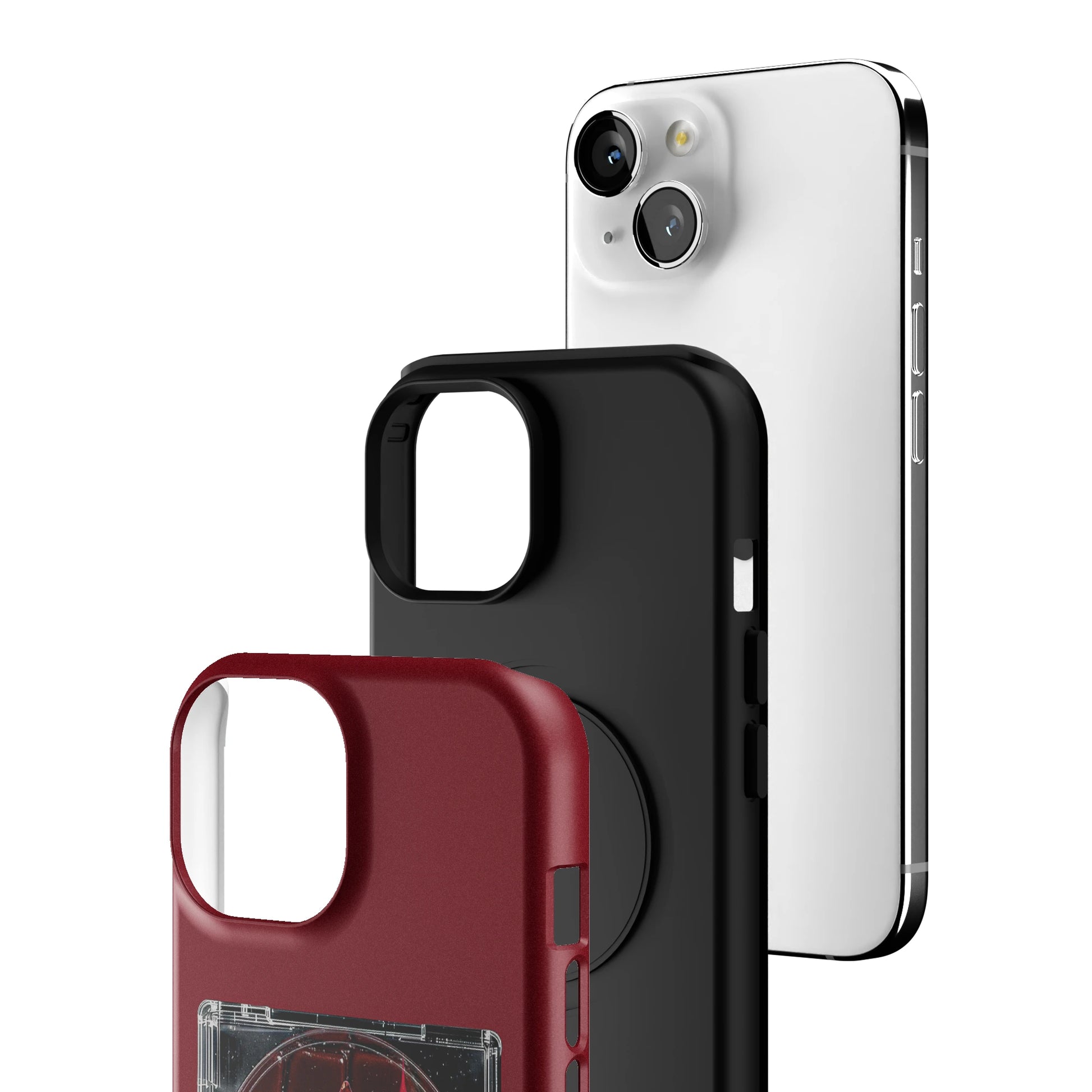 Crimson Mix iPhone Case gallery - Iphone_15_Iphone_3