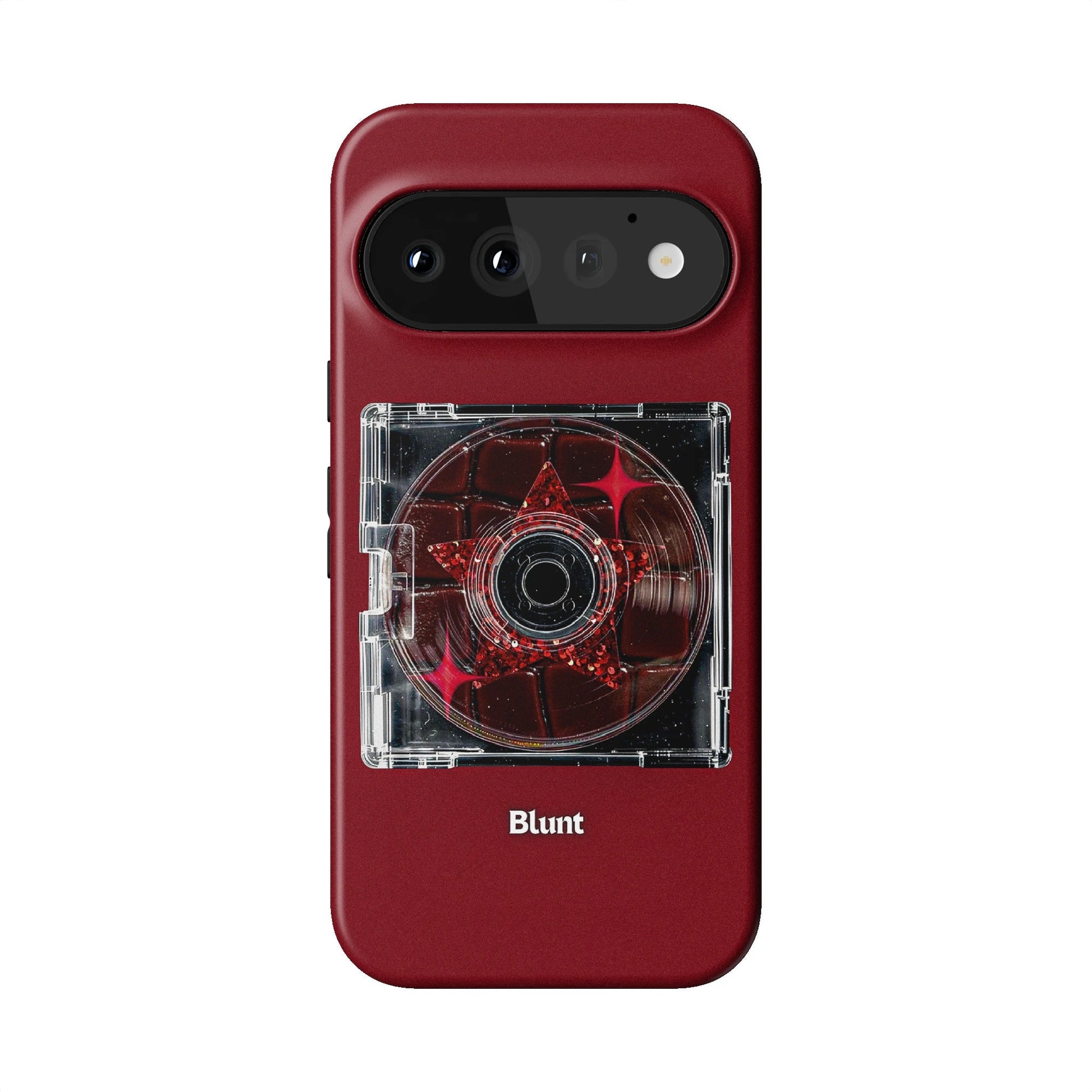 Crimson Mix Pixel Case - Blunt Cases