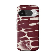 Crimson Noir Abstract Pixel Case
