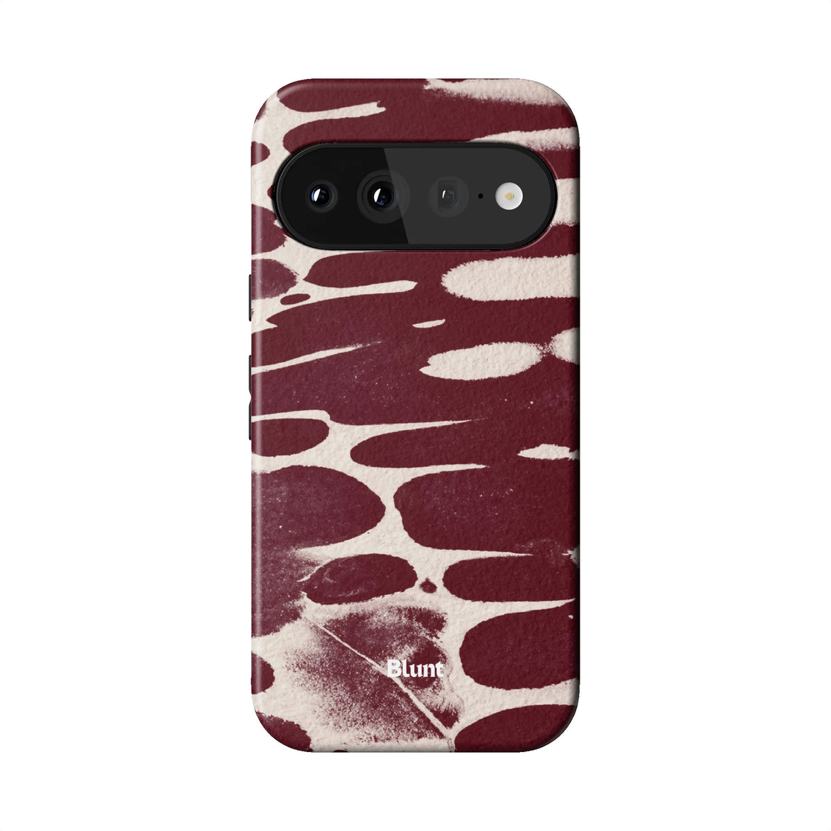 Crimson Noir Abstract Pixel Case - Blunt Cases