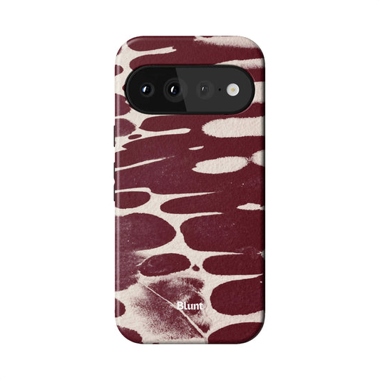 Crimson Noir Abstract Pixel Case - Blunt Cases