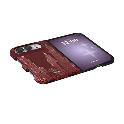 crimson-nyc-skyeline-iphone-case iPhone 18 Duo case, view 5