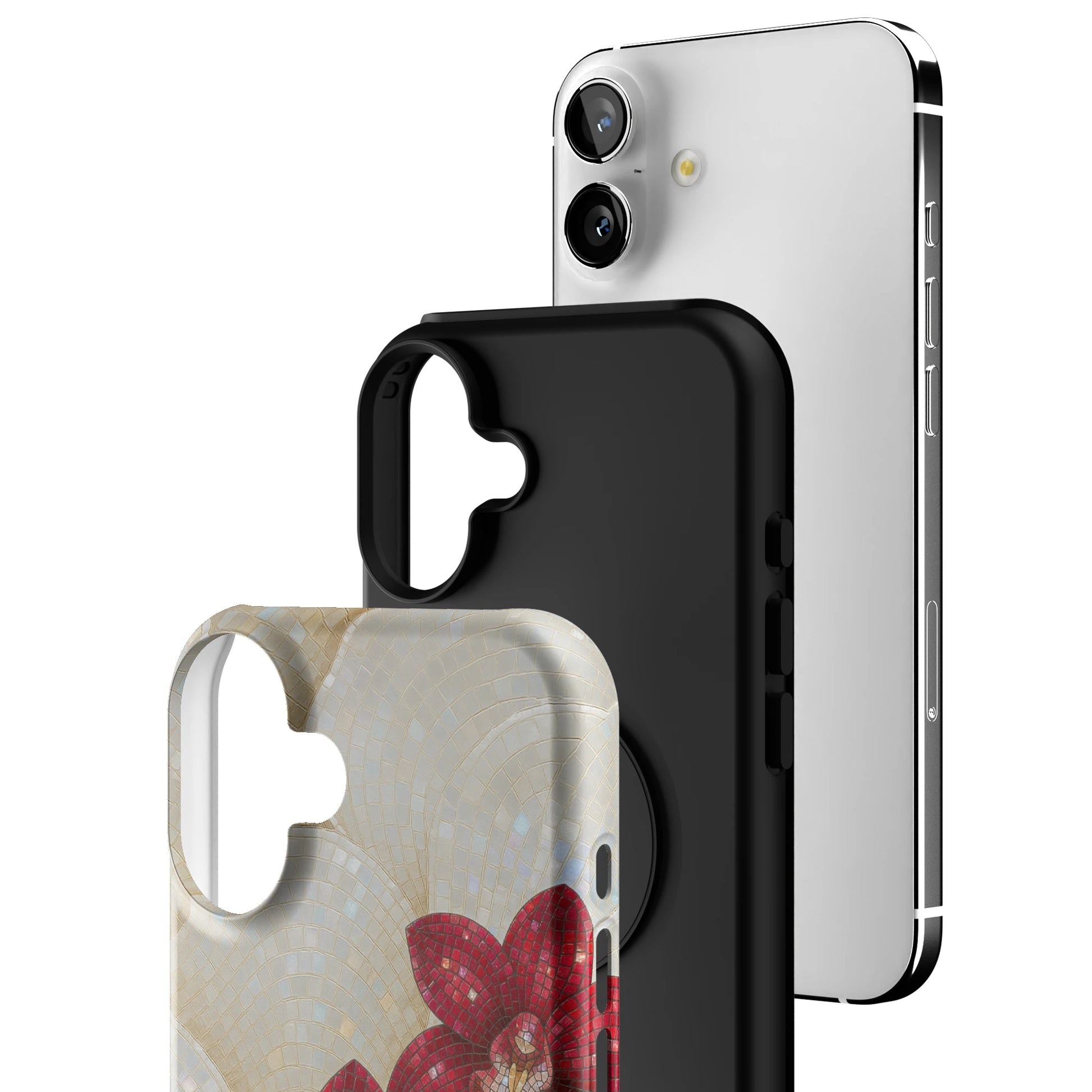 Crimson Orchid iPhone Case gallery - Iphone_16_Mini_Air_Plus_3