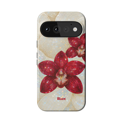 Crimson Orchid Pixel Case - Blunt Cases
