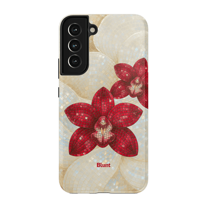 Crimson Orchid Samsung Case - Blunt Cases