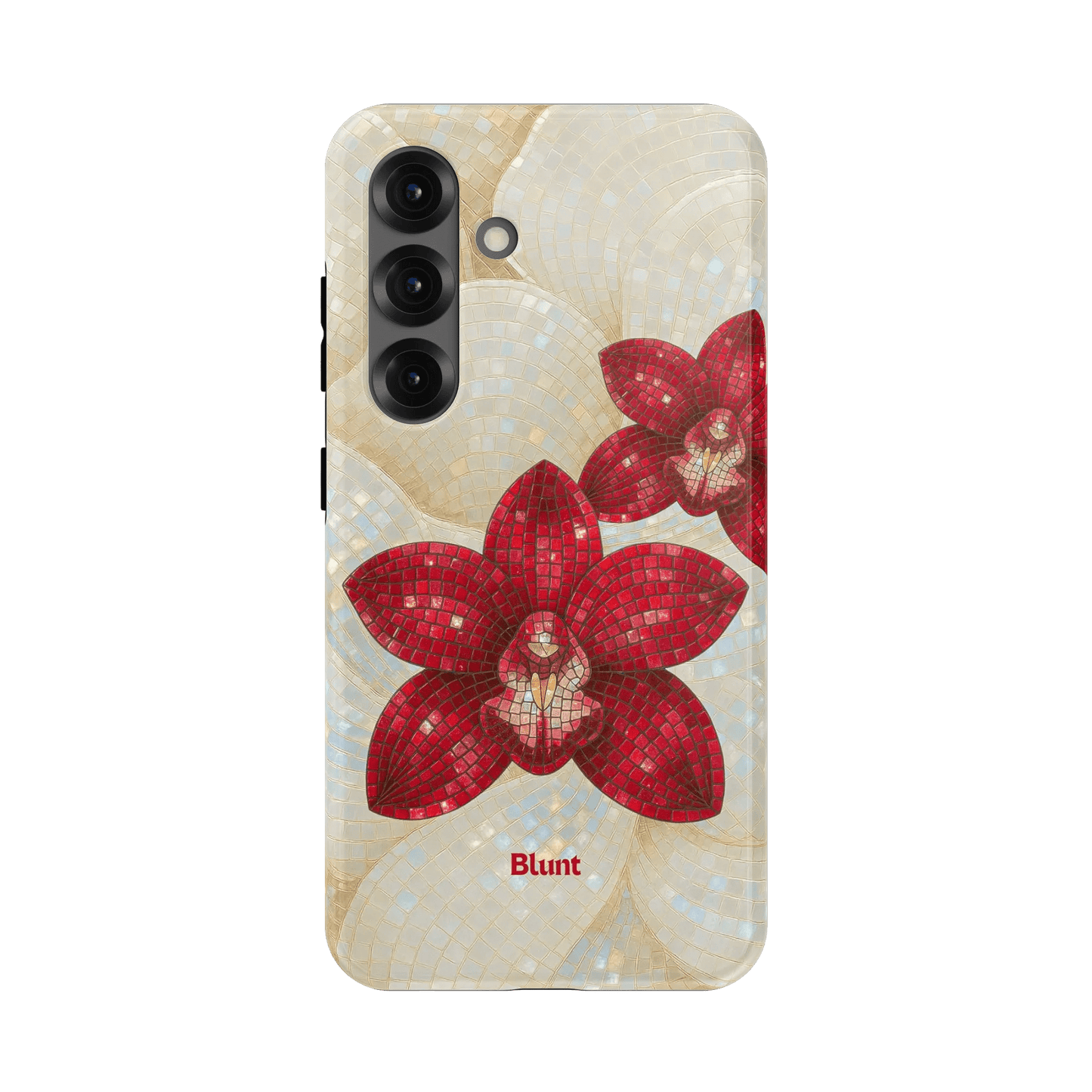 Crimson Orchid Samsung Case - Blunt Cases