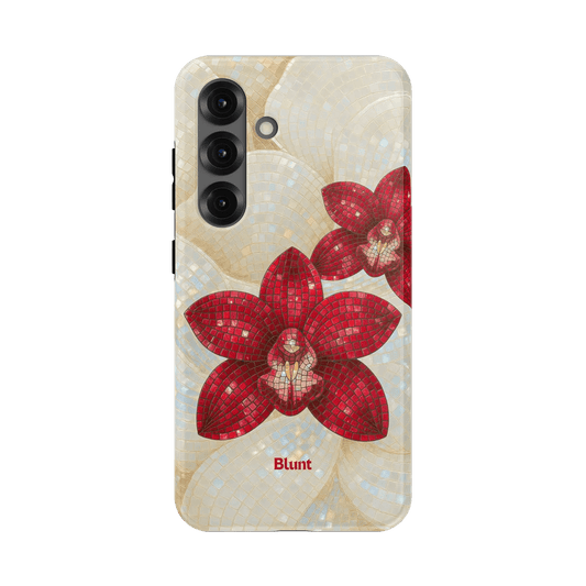 Crimson Orchid Samsung Case - Blunt Cases