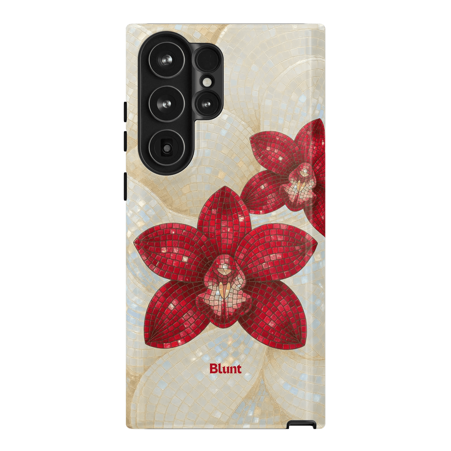 Crimson Orchid Samsung Case - Blunt Cases