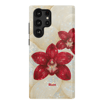 Crimson Orchid Samsung Case - Blunt Cases