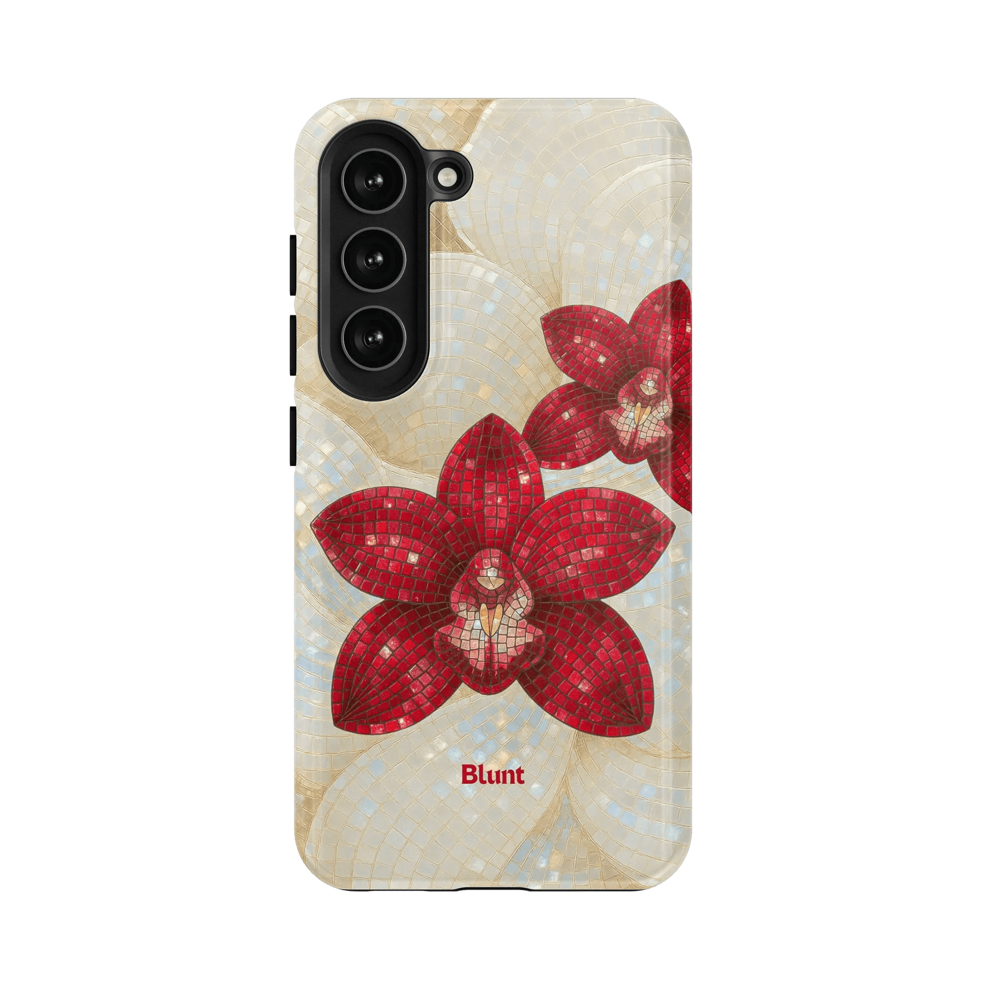 Crimson Orchid Samsung Case - Blunt Cases