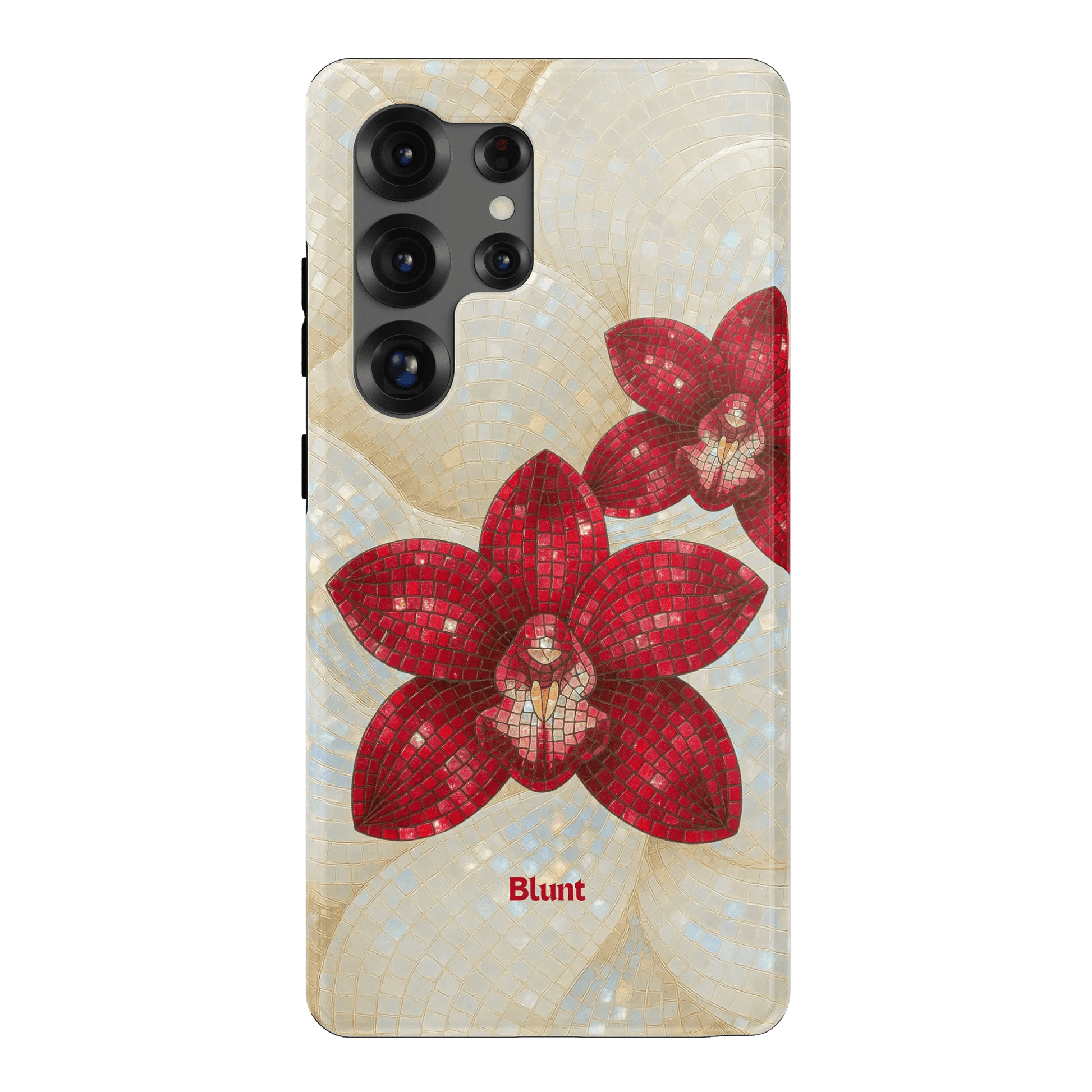 Crimson Orchid Samsung Case - Blunt Cases