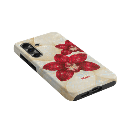 Crimson Orchid Samsung Case - Blunt Cases