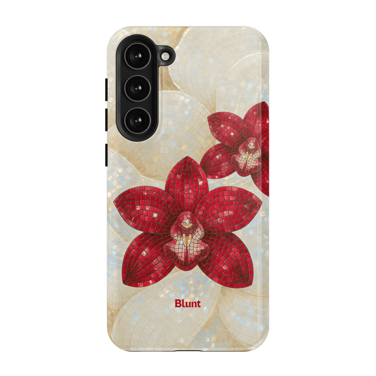 Crimson Orchid Samsung Case - Blunt Cases