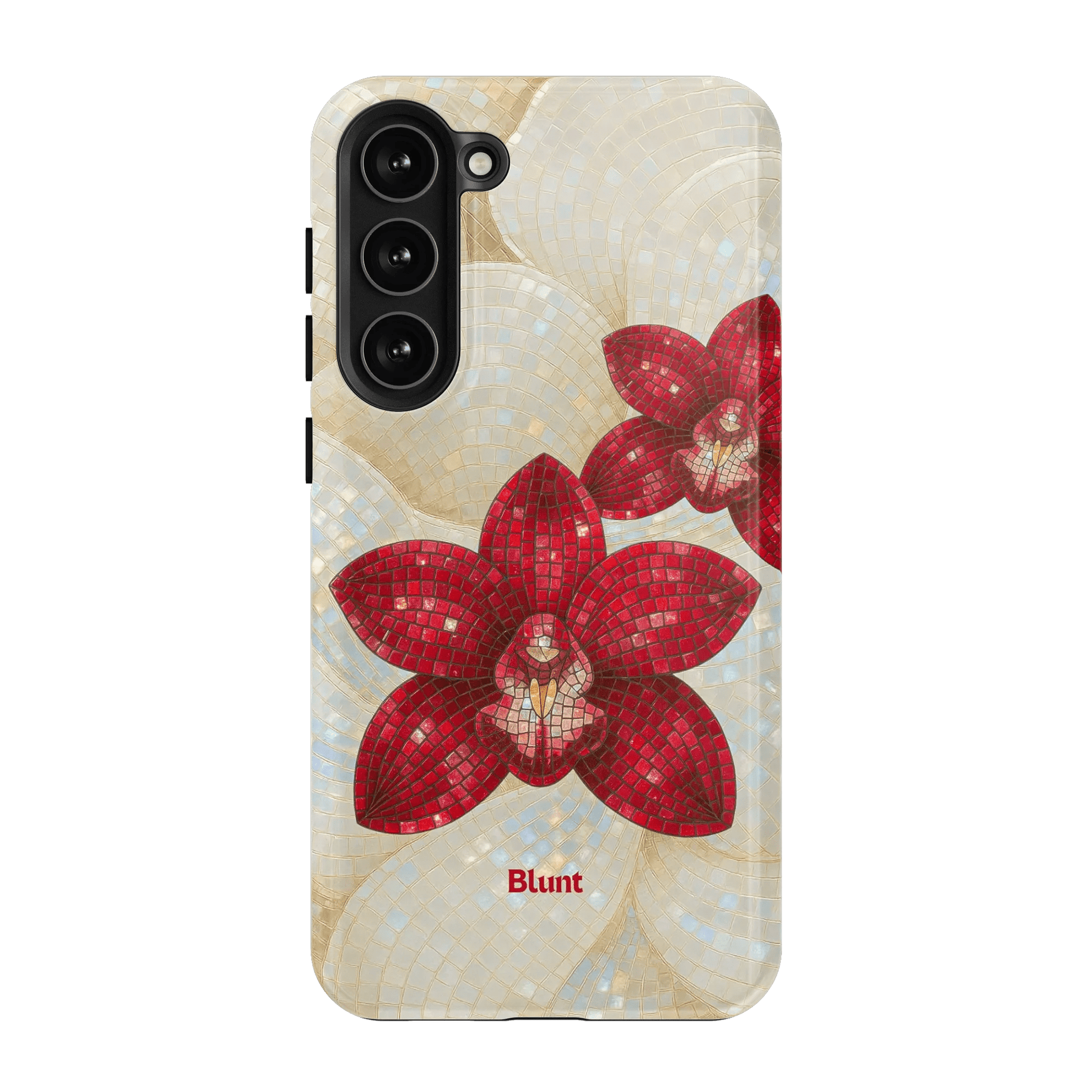 Crimson Orchid Samsung Case - Blunt Cases