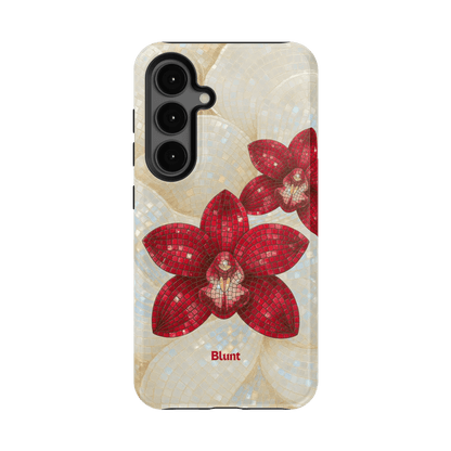 Crimson Orchid Samsung Case - Blunt Cases