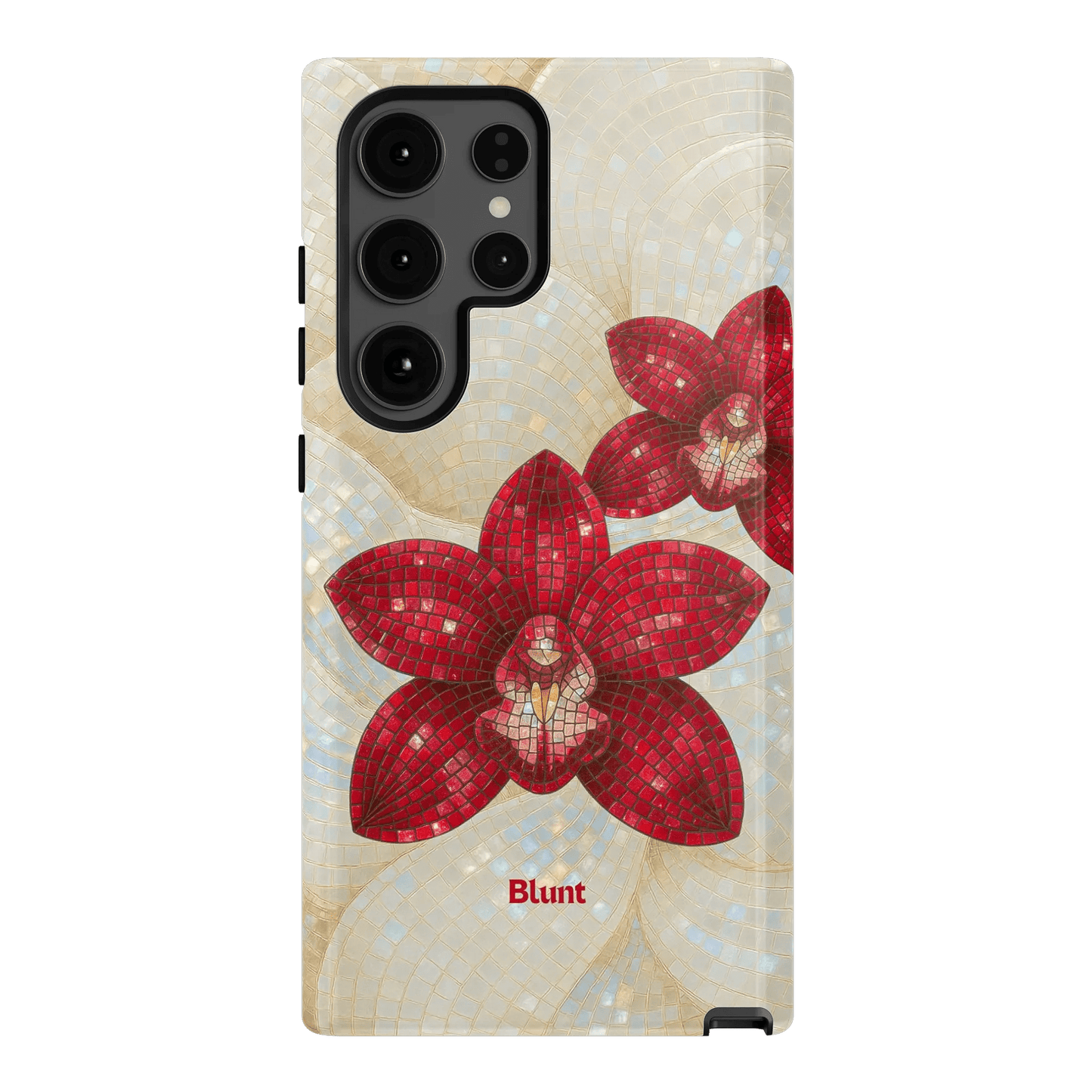Crimson Orchid Samsung Case - Blunt Cases