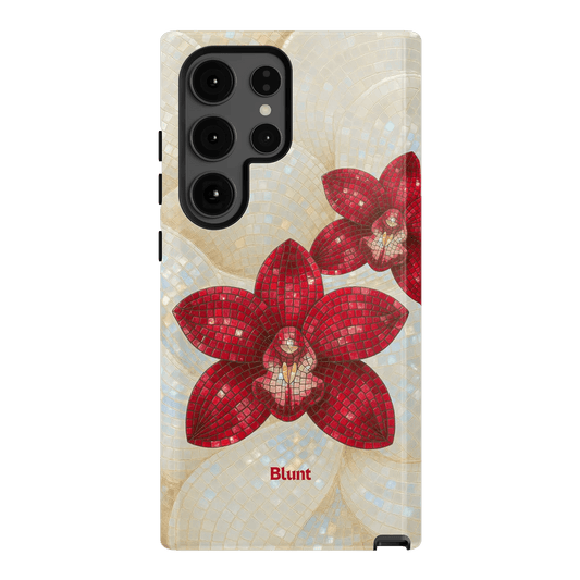 Crimson Orchid Samsung Case - Blunt Cases