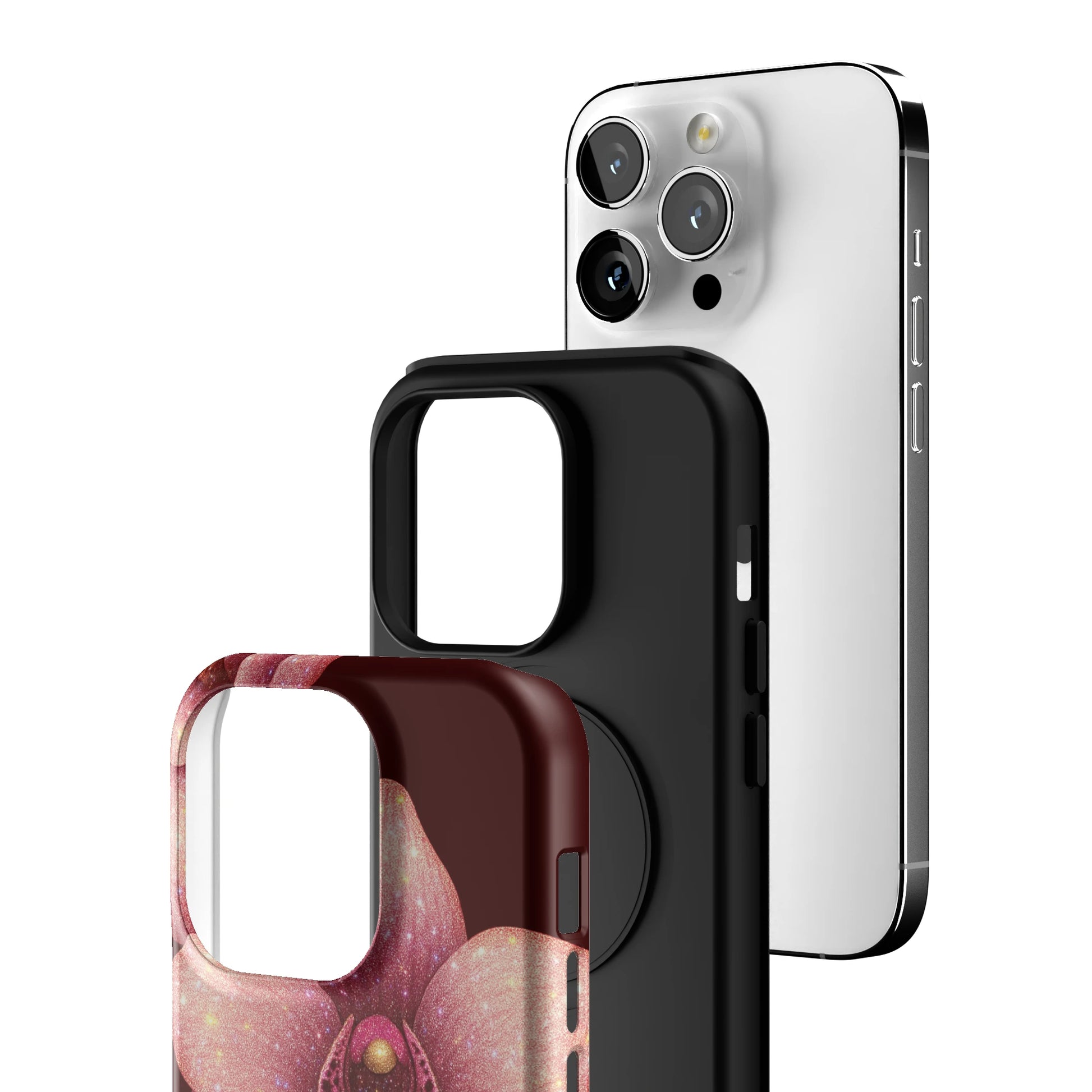 Crimson Petal iPhone Case gallery - Iphone_14_Pro_3