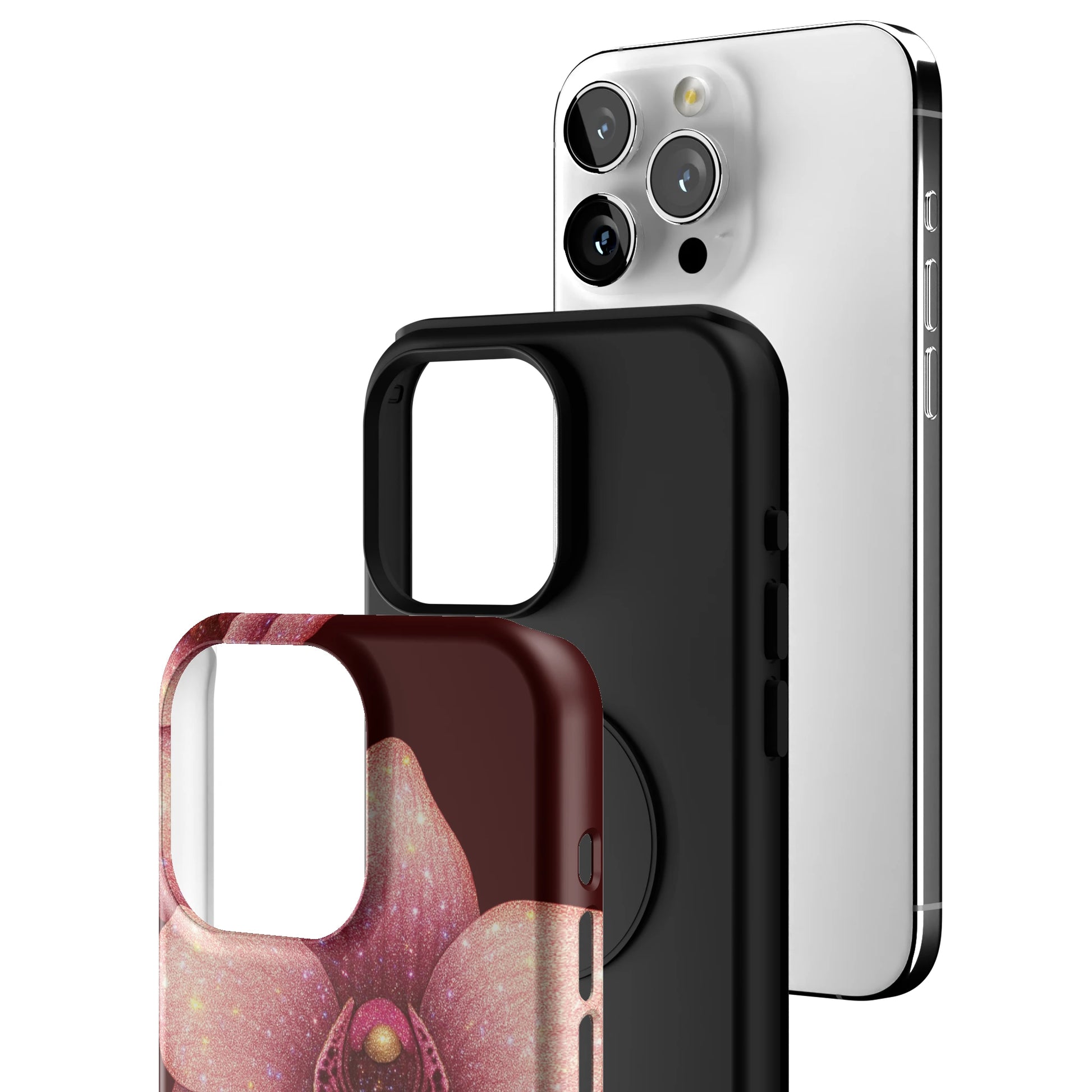 Crimson Petal iPhone Case gallery - Iphone_15_Pro_Max_3