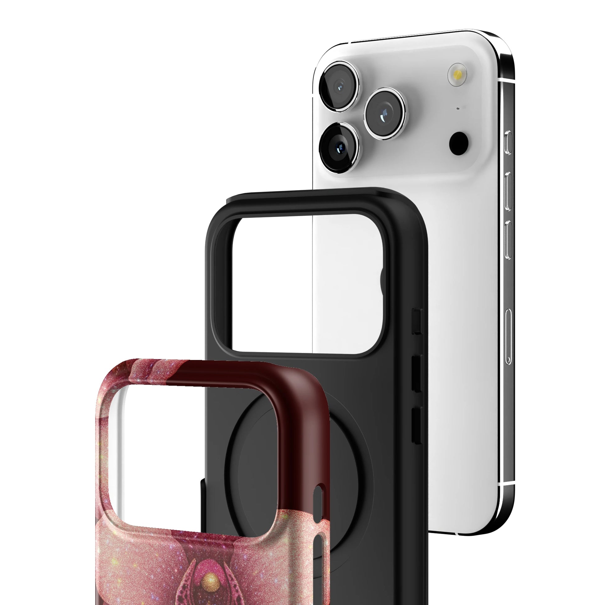 Crimson Petal iPhone Case gallery - Iphone_17_Pro_3