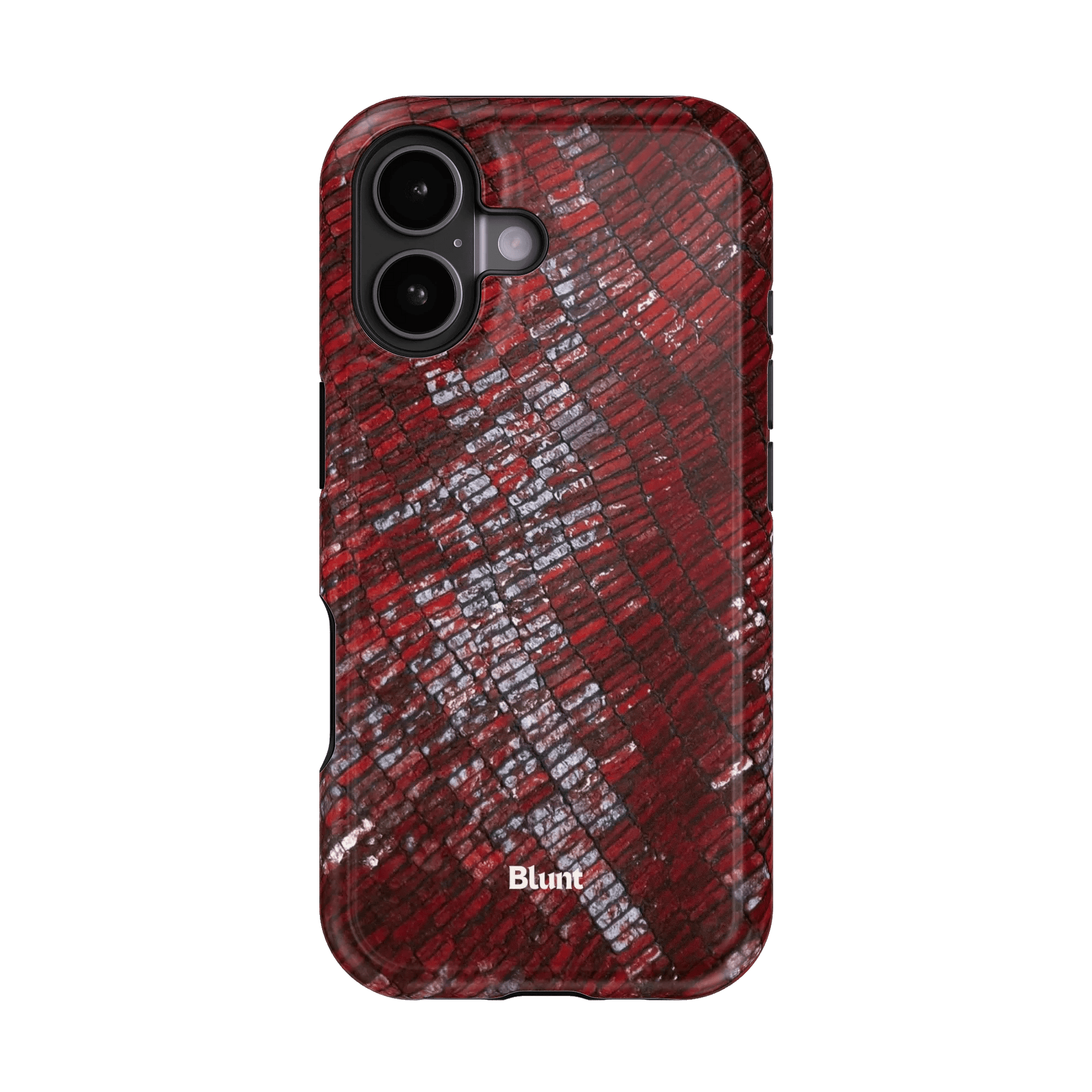 Crimson Scale iPhone Case - Blunt Cases