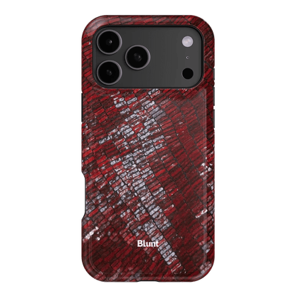 Crimson Scale iPhone Case - Blunt Cases