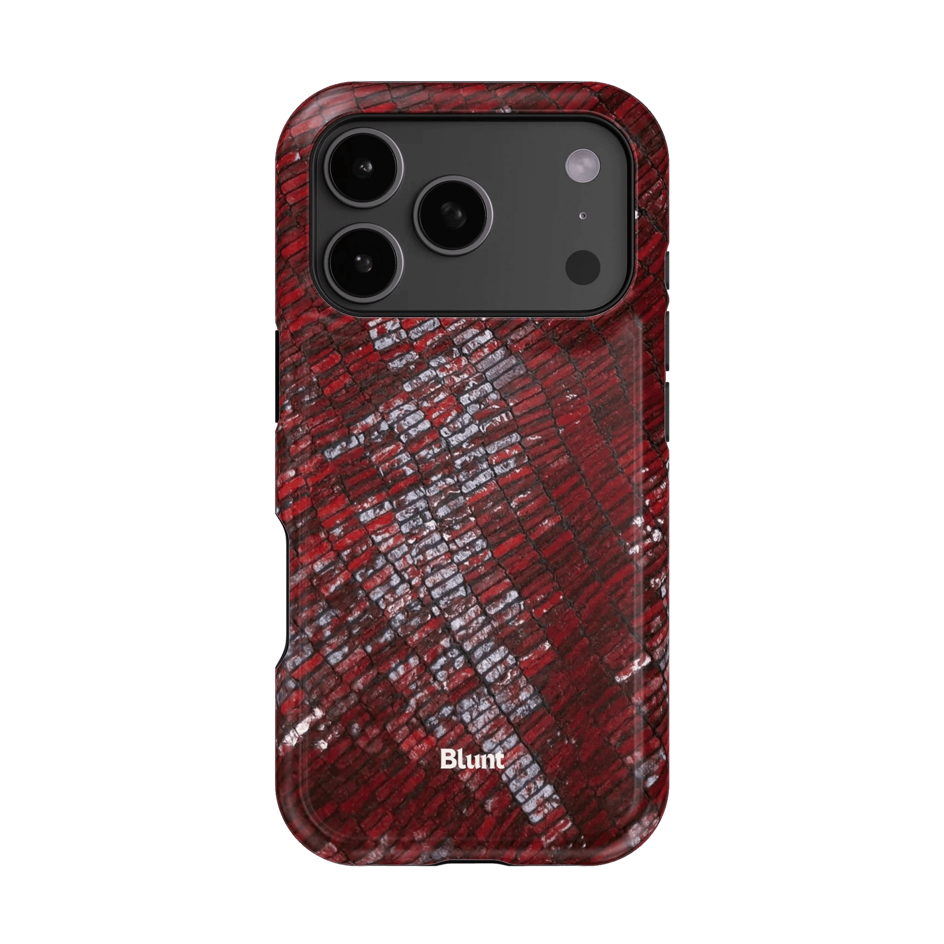 Crimson Scale iPhone Case - Blunt Cases