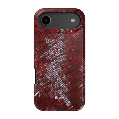 Crimson Scale iPhone Case - Blunt Cases