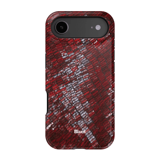 Crimson Scale iPhone Case - Blunt Cases