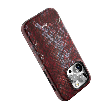 Crimson Scale iPhone Case gallery - Iphone_14_Pro_5