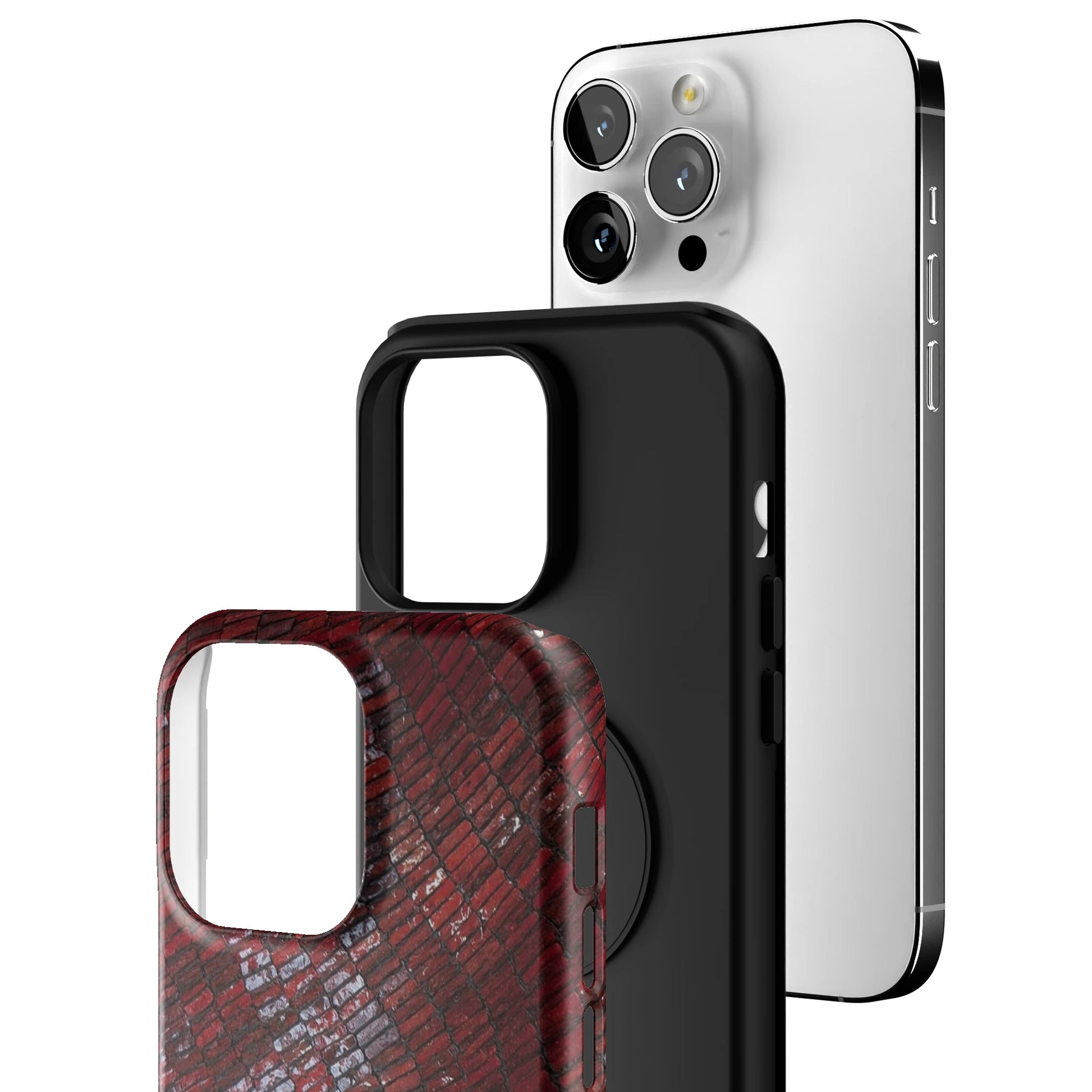 Crimson Scale iPhone Case gallery - Iphone_14_Pro_Max_3