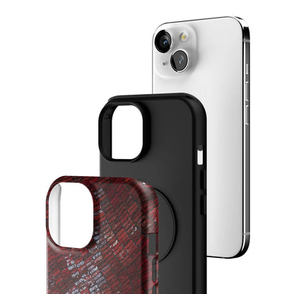 Crimson Scale iPhone Case gallery - Iphone_15_Iphone_3
