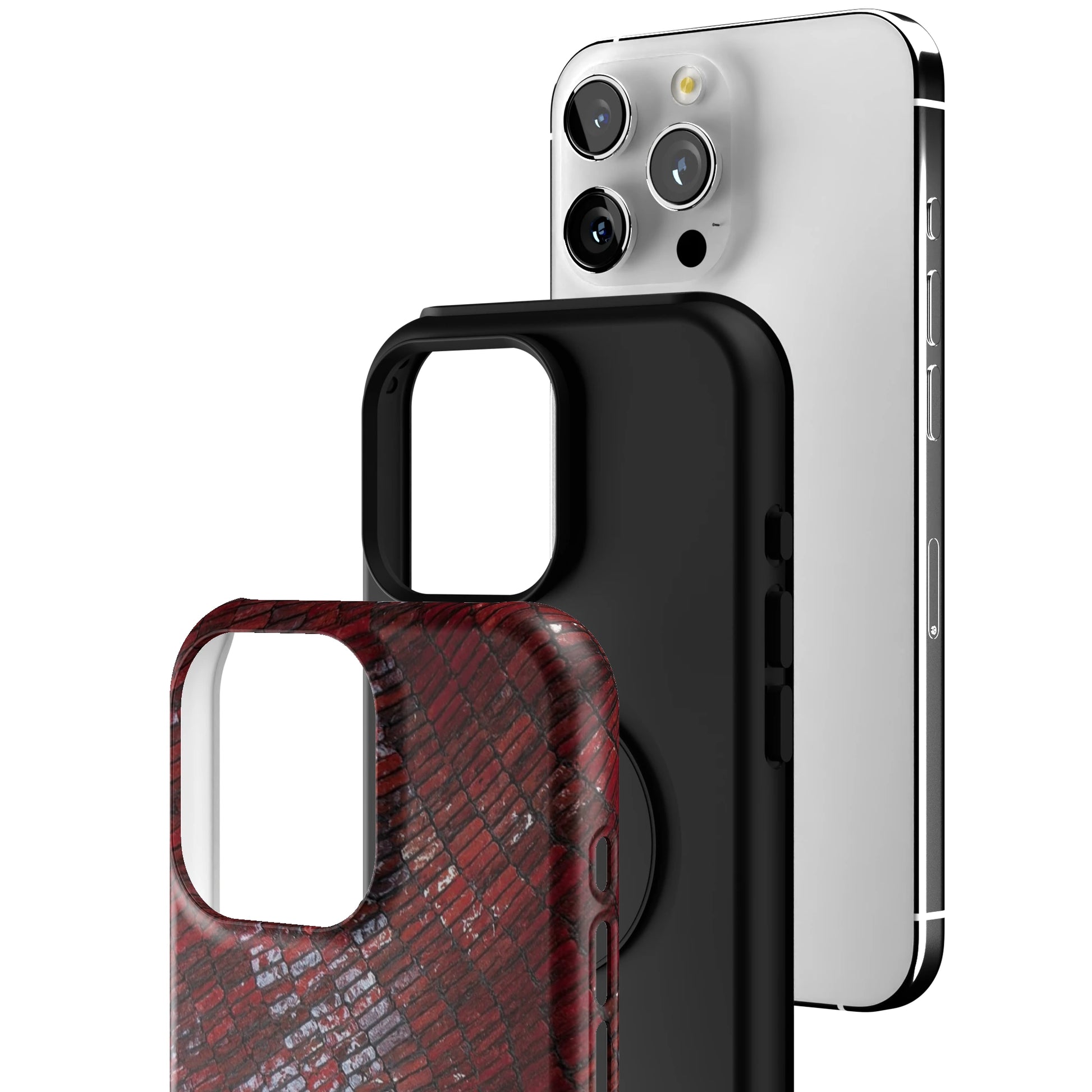 Crimson Scale iPhone Case gallery - Iphone_16_Pro_Max_3