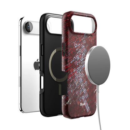 Crimson Scale iPhone Case gallery - Iphone_17_Air_4