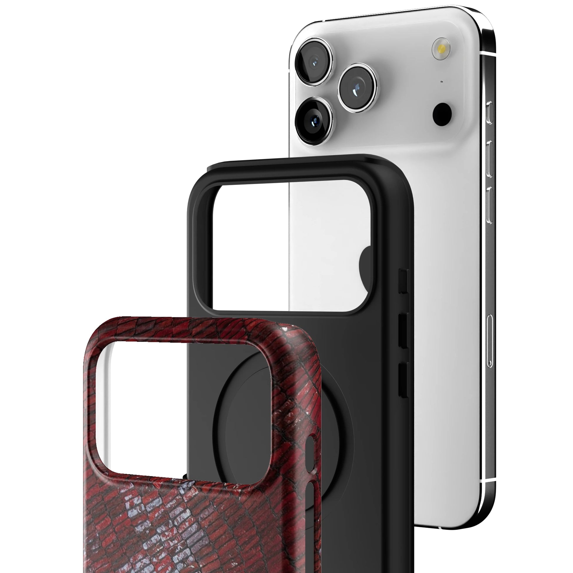 Crimson Scale iPhone Case gallery - Iphone_17_Pro_Max_3