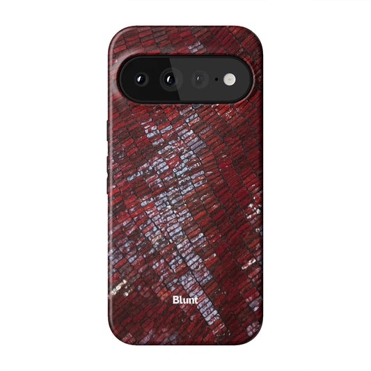 Crimson Scale Pixel Case - Blunt Cases