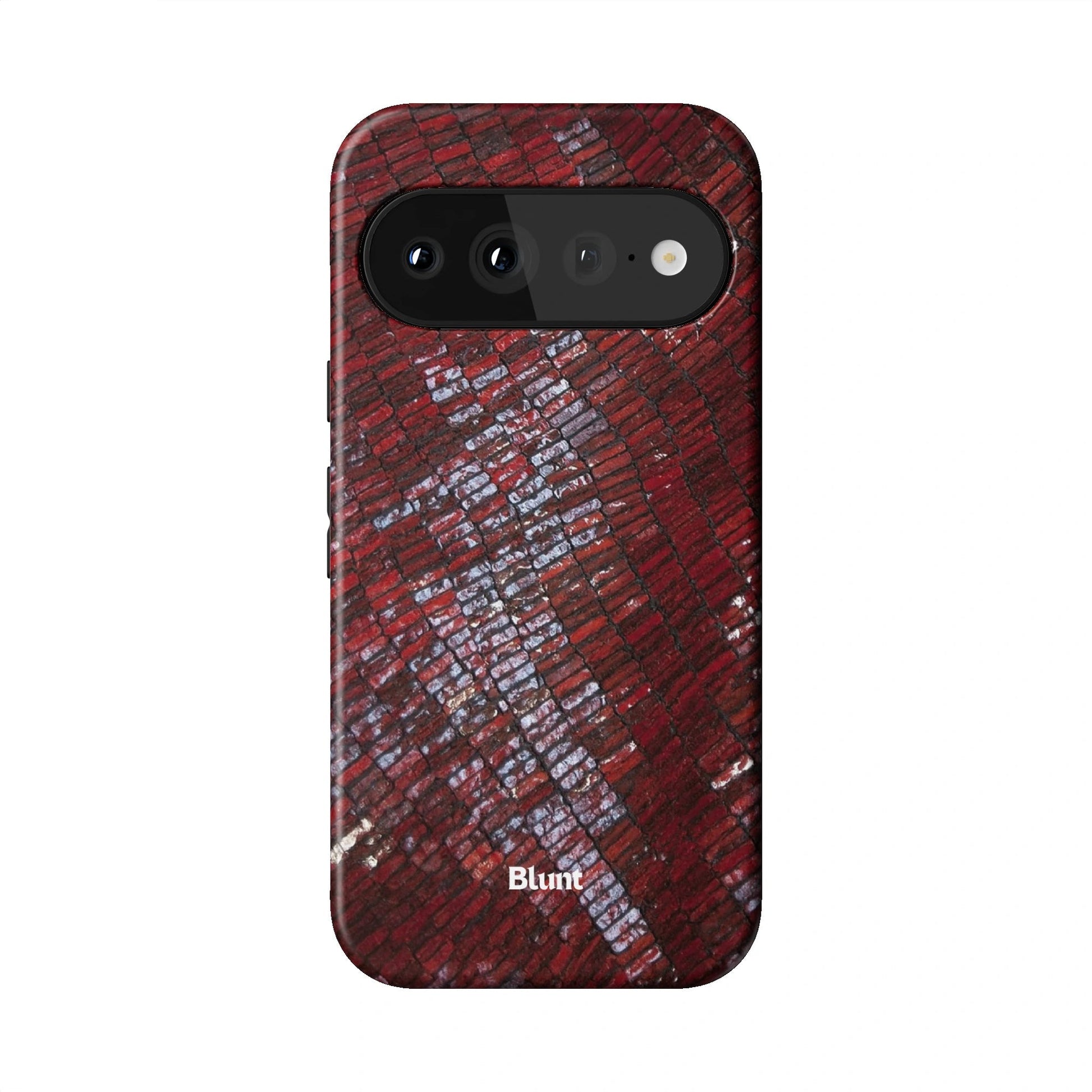 Crimson Scale Pixel Case - Blunt Cases