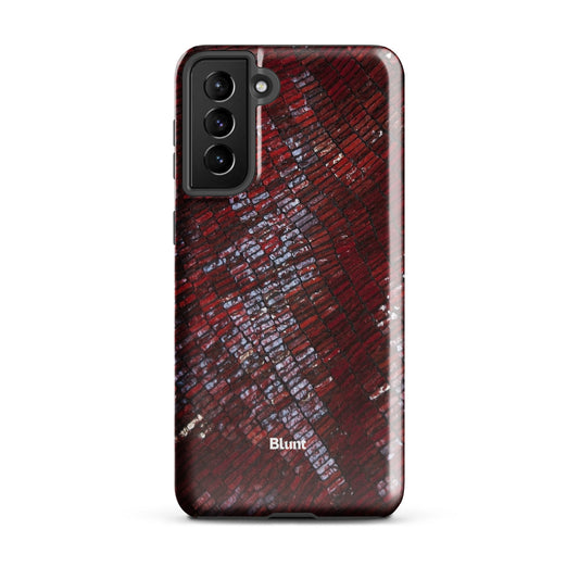 Crimson Scale Samsung Case - Blunt Cases