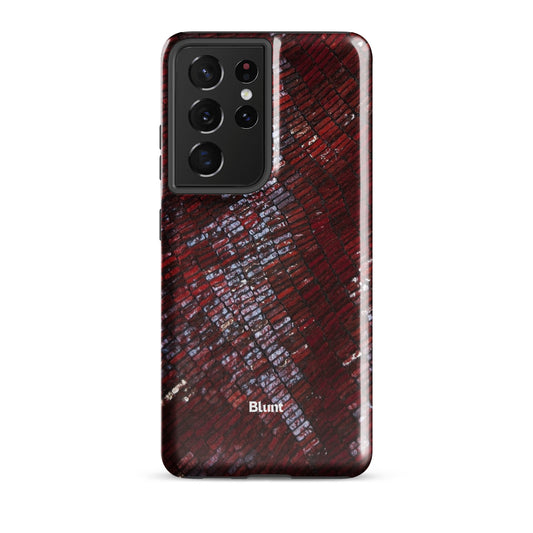 Crimson Scale Samsung Case - Blunt Cases