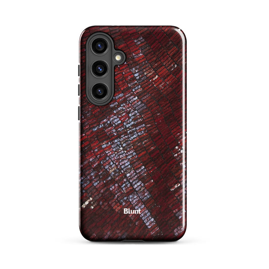 Crimson Scale Samsung Case - Blunt Cases