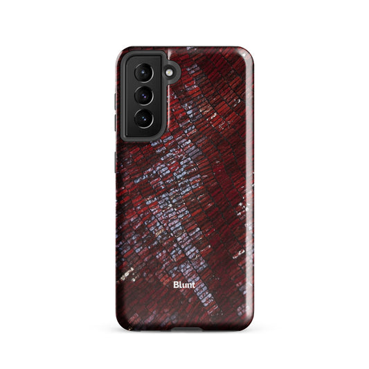 Crimson Scale Samsung Case - Blunt Cases
