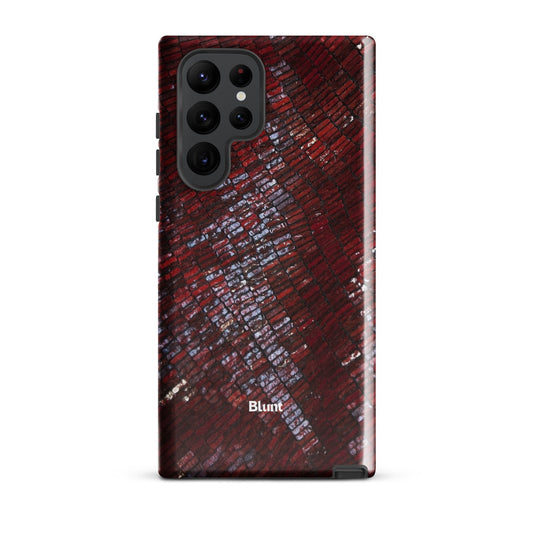 Crimson Scale Samsung Case - Blunt Cases